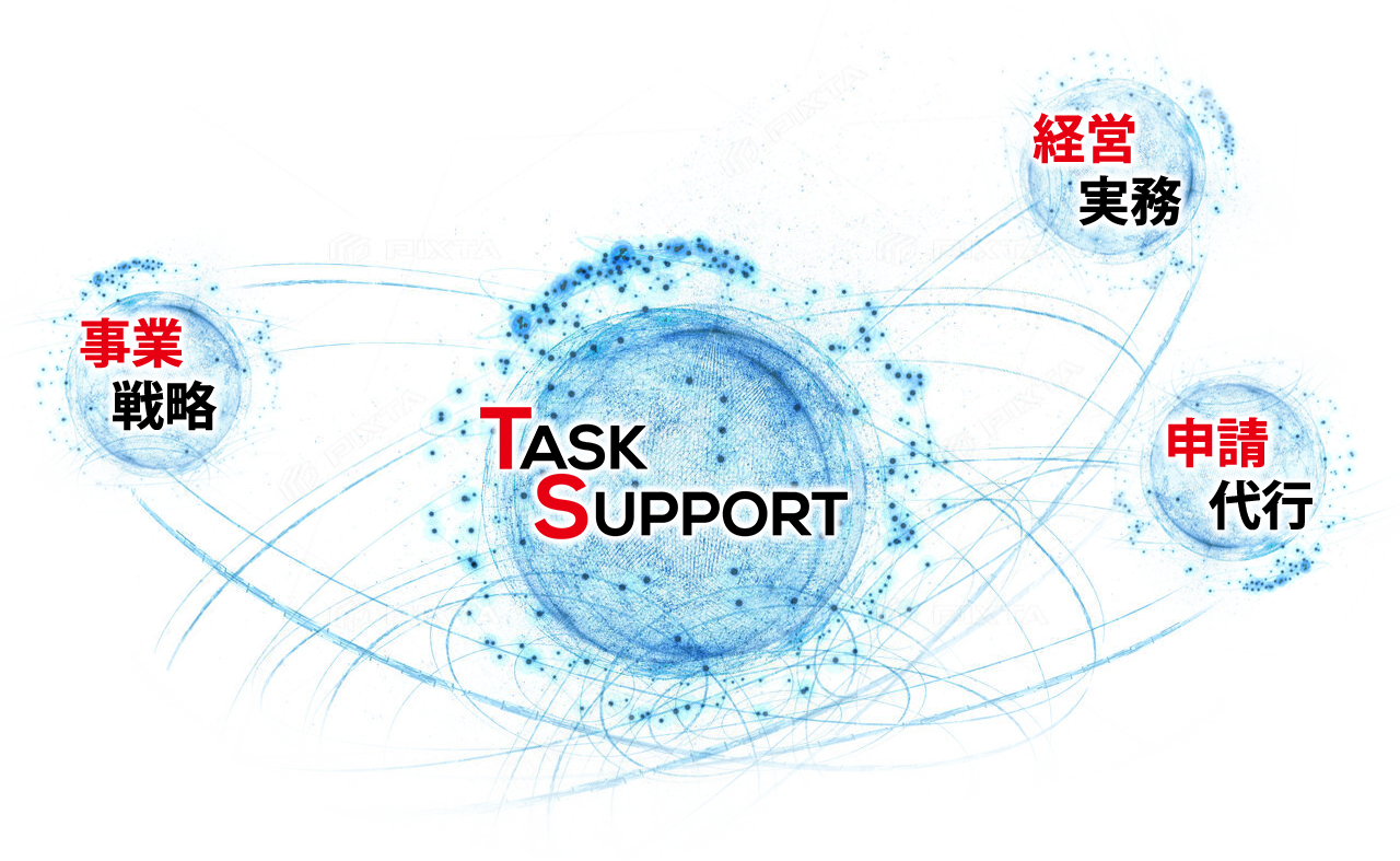 ベンチャー企業を側面業務支援で支えます